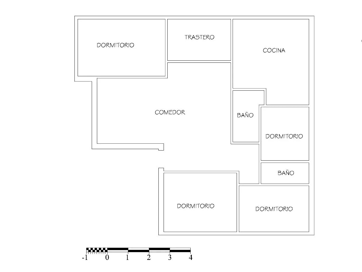 Priviligierte locatie in Las Rotas, renovatieproject 4-slaapkamer appartement