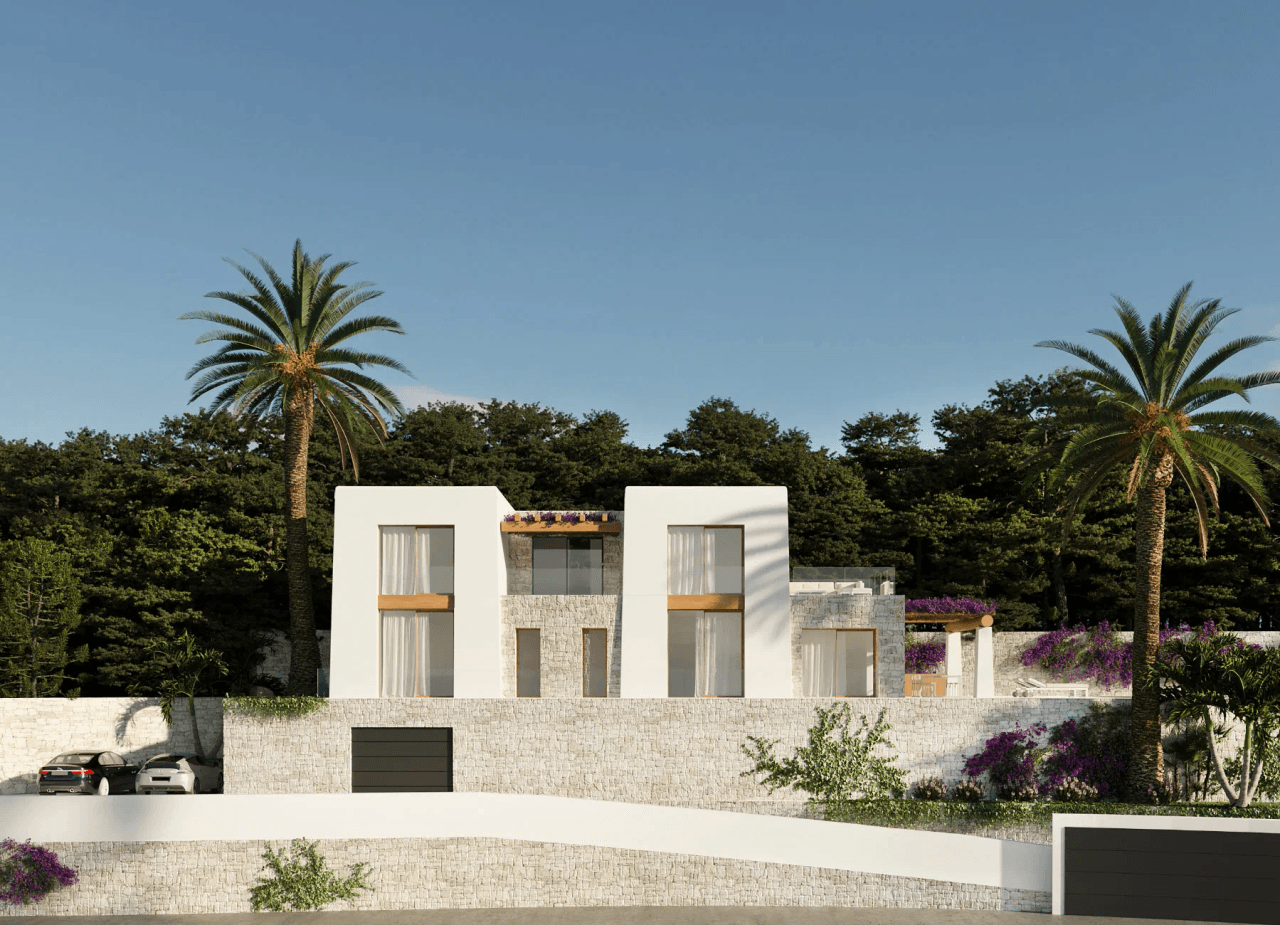 Project: villa met zeezicht te koop in Benissa