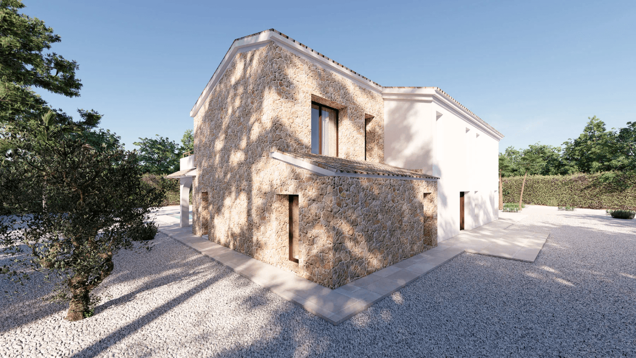 Project: Luxe finca te koop in Benissa