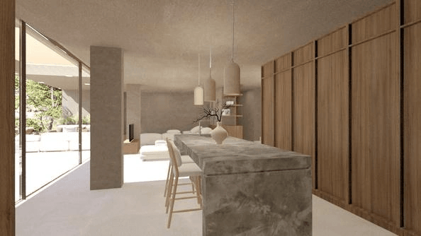 Onder constructie: zeezichtvilla te koop in Benissa