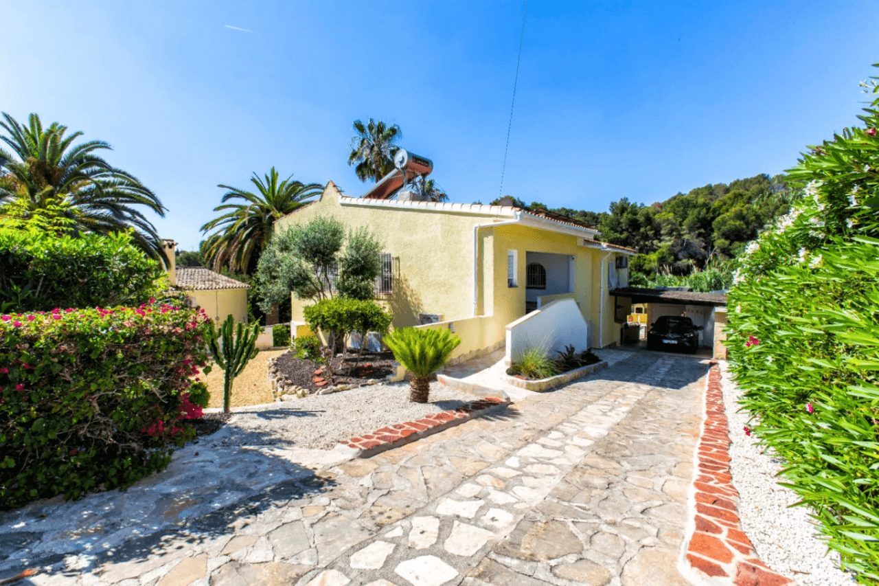 Zeer energiezuinige villa (label A) te koop in Benissa