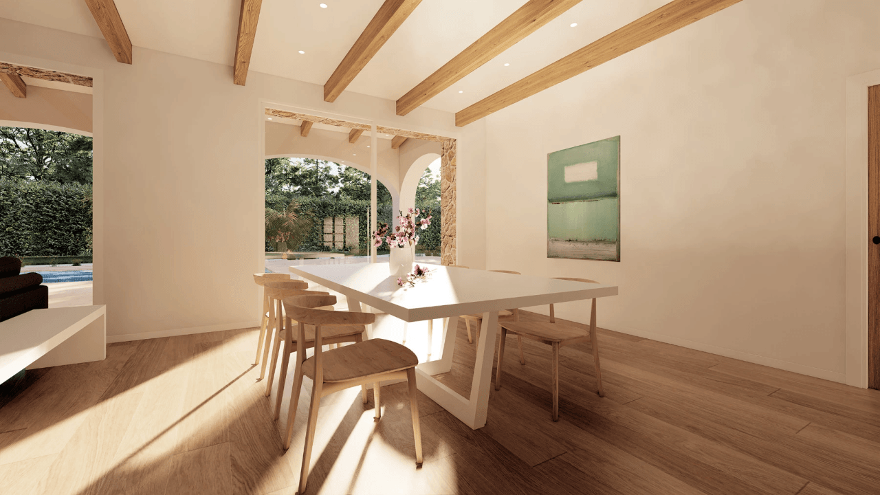 Project: luxe finca te koop in Benissa met bergzicht