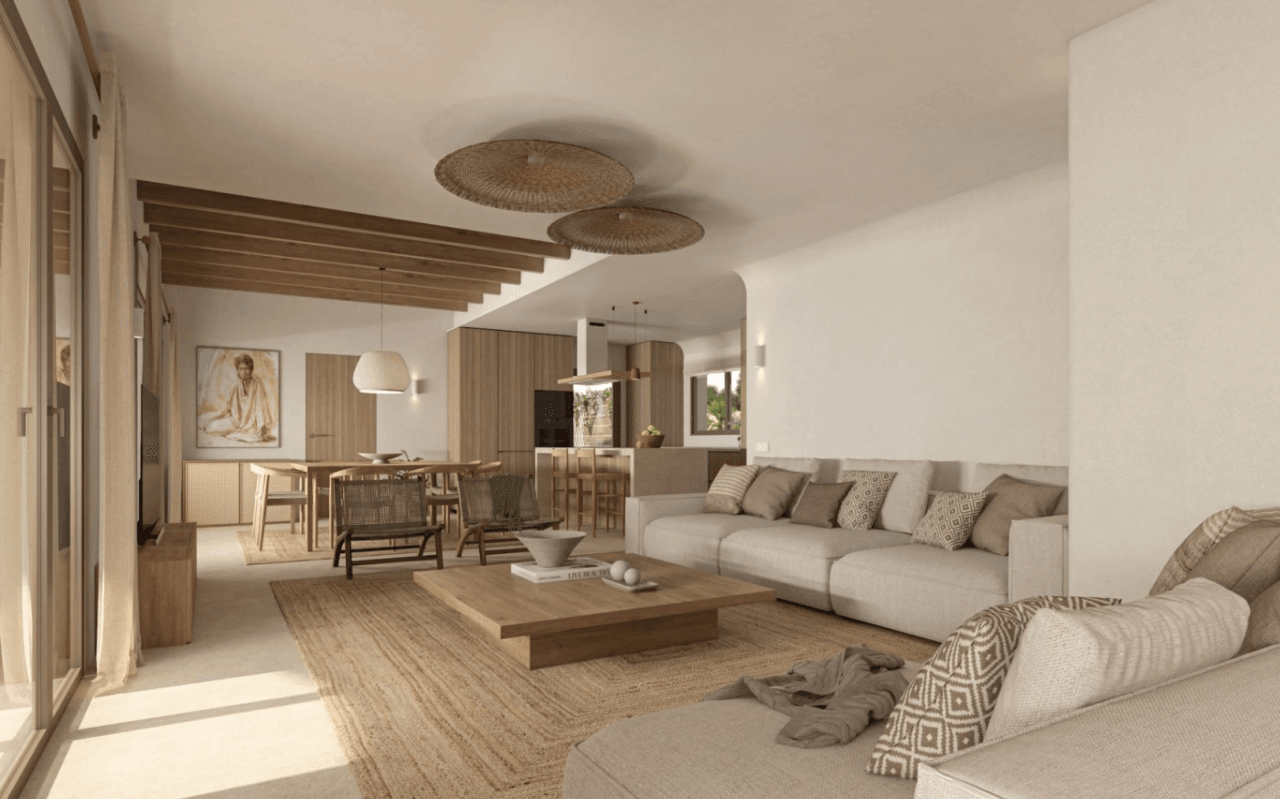 Renovatie project: zeezicht villa te koop in Benissa