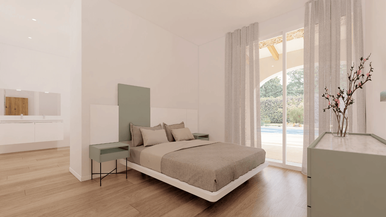 Project: luxe finca te koop in Benissa met bergzicht