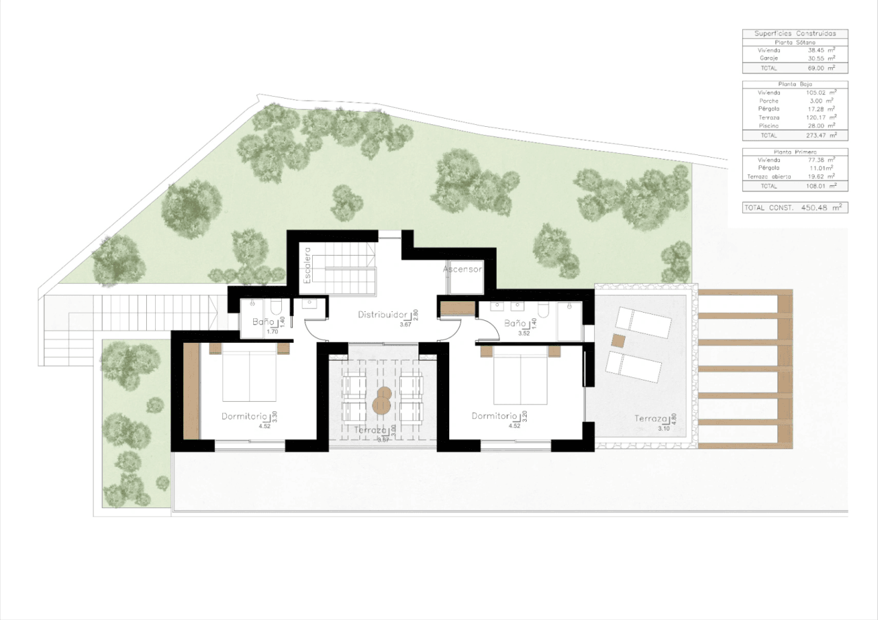 Project: villa met zeezicht te koop in Benissa