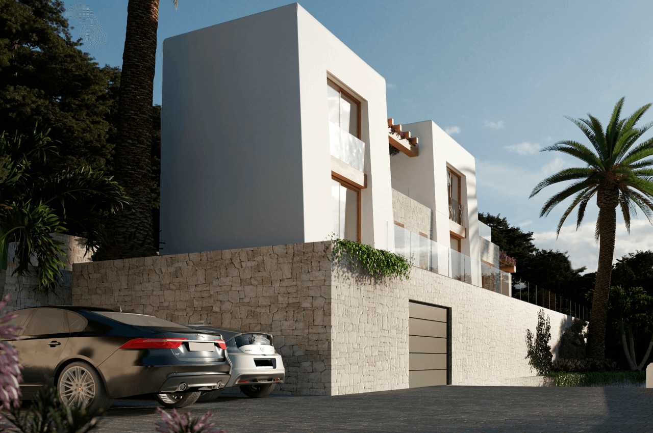 Project: villa met zeezicht te koop in Benissa