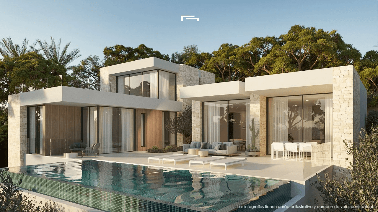 Wordt gebouwd: moderne villa te koop in Benissa – San Jaime
