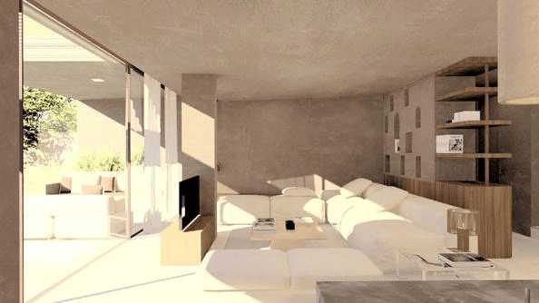 Onder constructie: zeezichtvilla te koop in Benissa