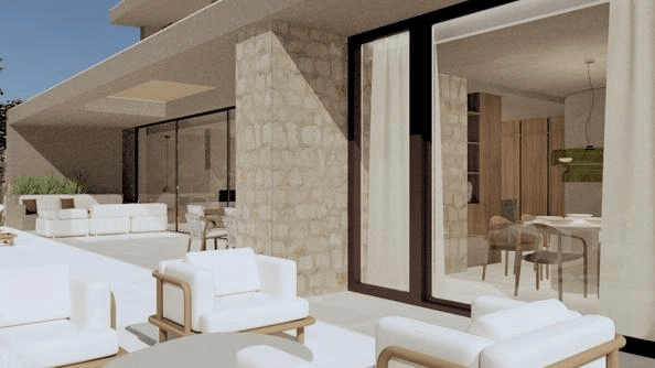 Onder constructie: zeezichtvilla te koop in Benissa