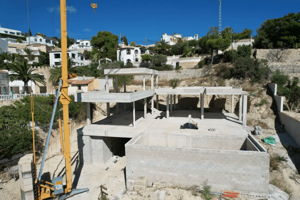 Wordt gebouwd: moderne villa te koop in Benissa – San Jaime