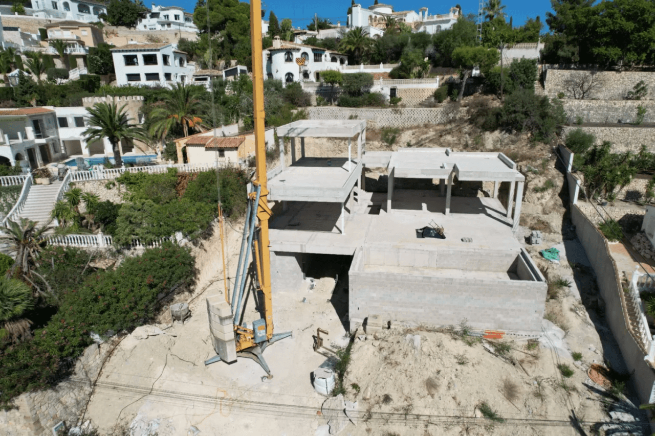 Wordt gebouwd: moderne villa te koop in Benissa – San Jaime