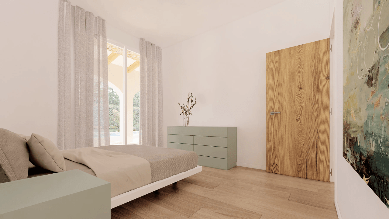 Project: luxe finca te koop in Benissa met bergzicht