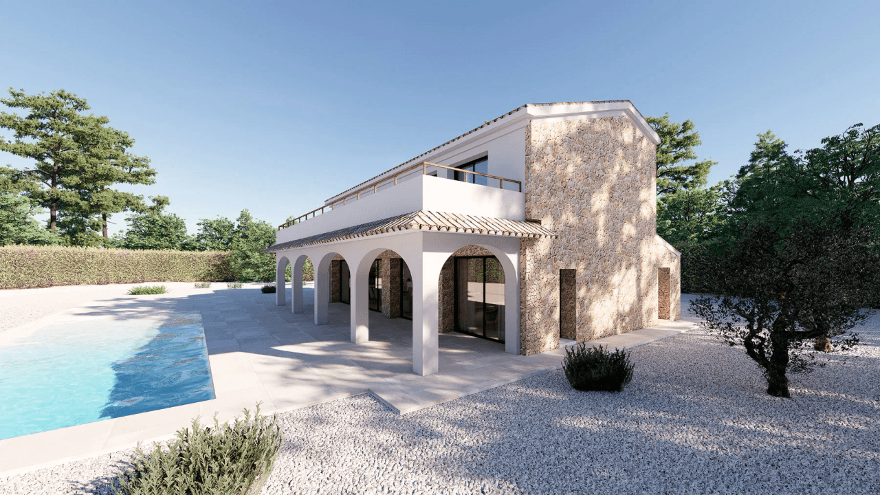 Project: Luxe finca te koop in Benissa