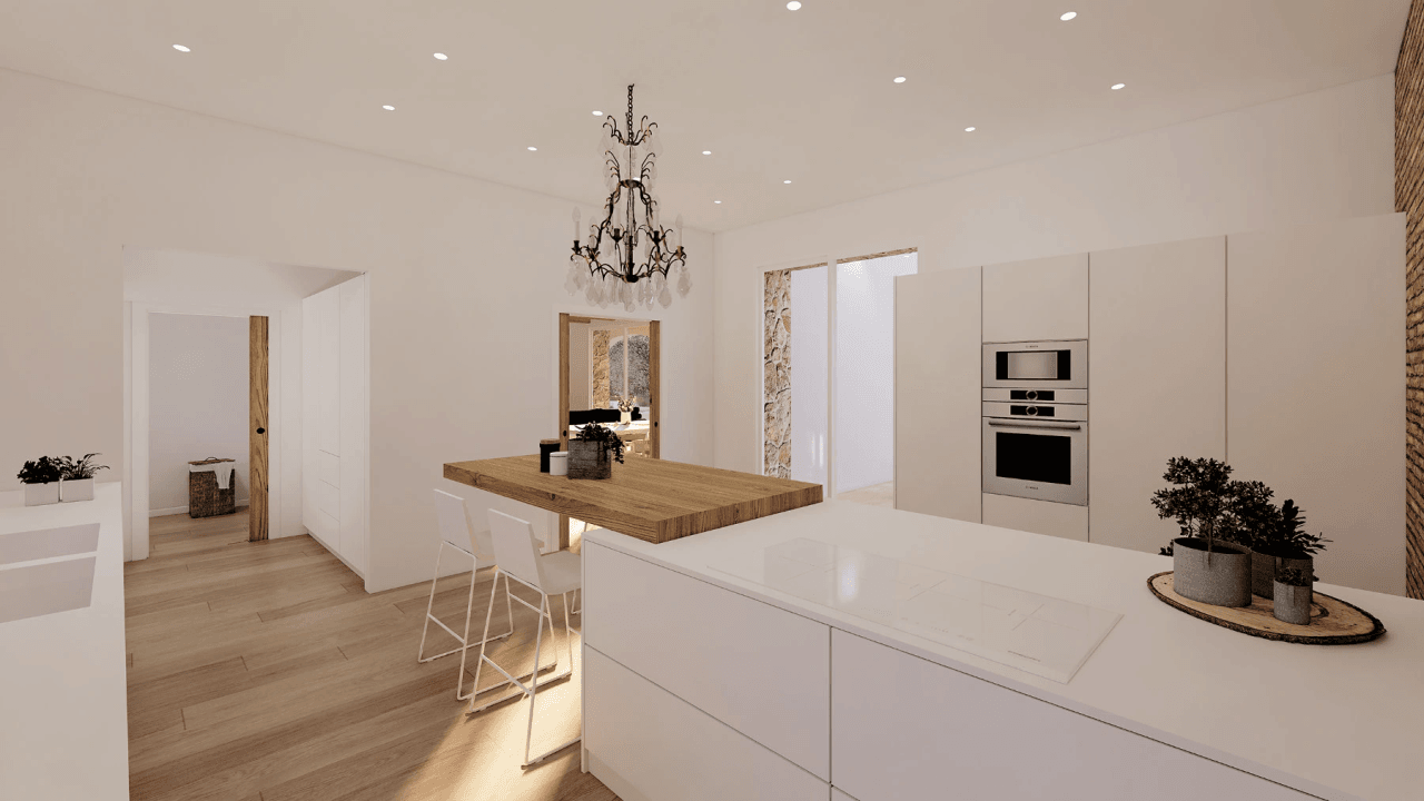Project: luxe finca te koop in Benissa met bergzicht