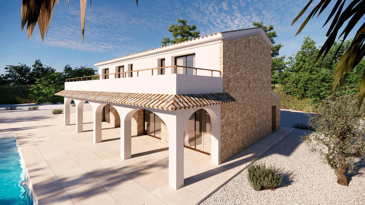 Project: Luxe finca te koop in Benissa