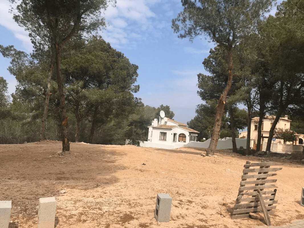 Parcelle platte en vente à Moraira