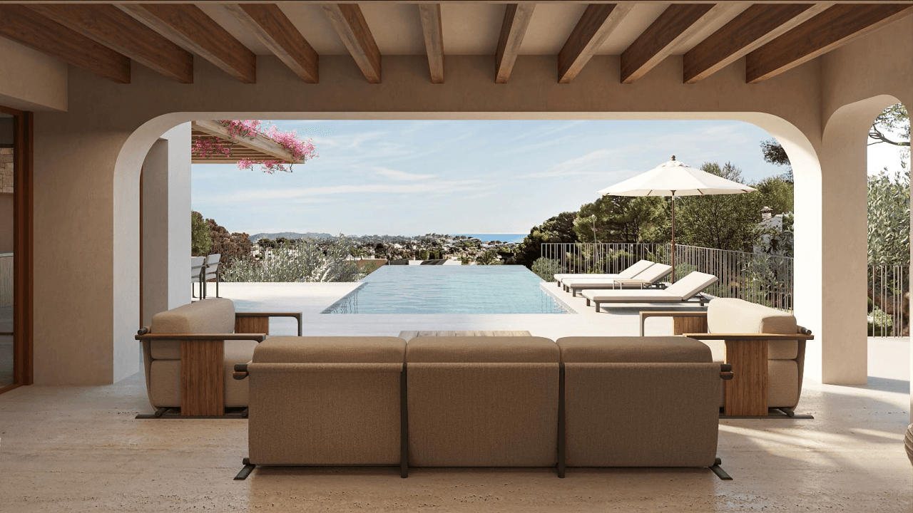 Project: Ibiza villa te koop in La Fustera, Benissa
