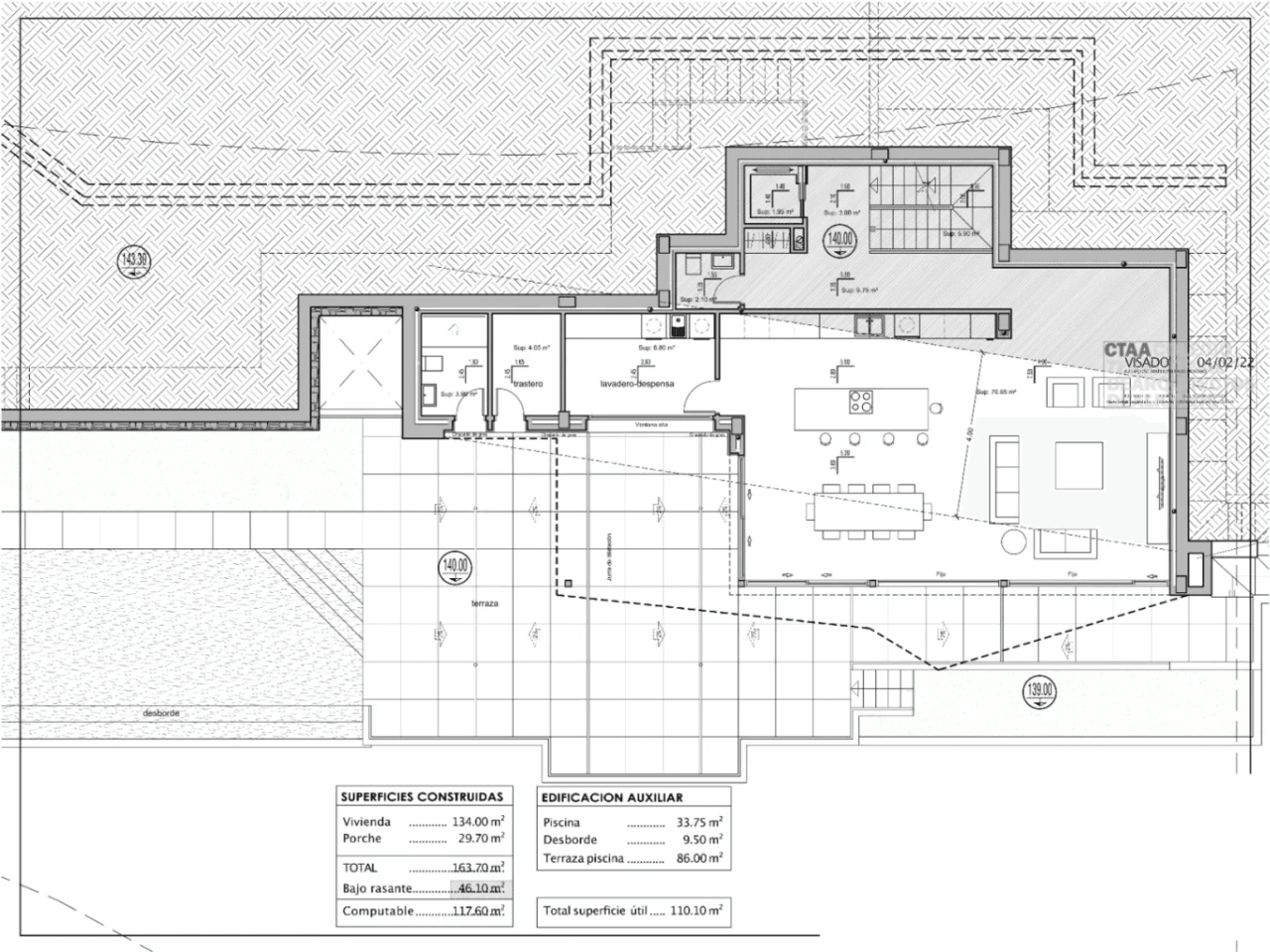 Gelicenseerd project: zeezicht villa te koop in Benissa
