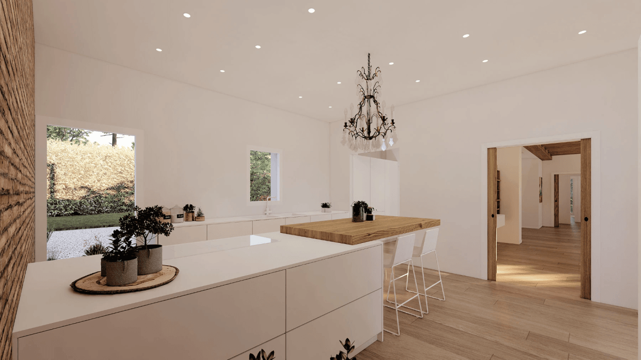 Project: luxe finca te koop in Benissa met bergzicht