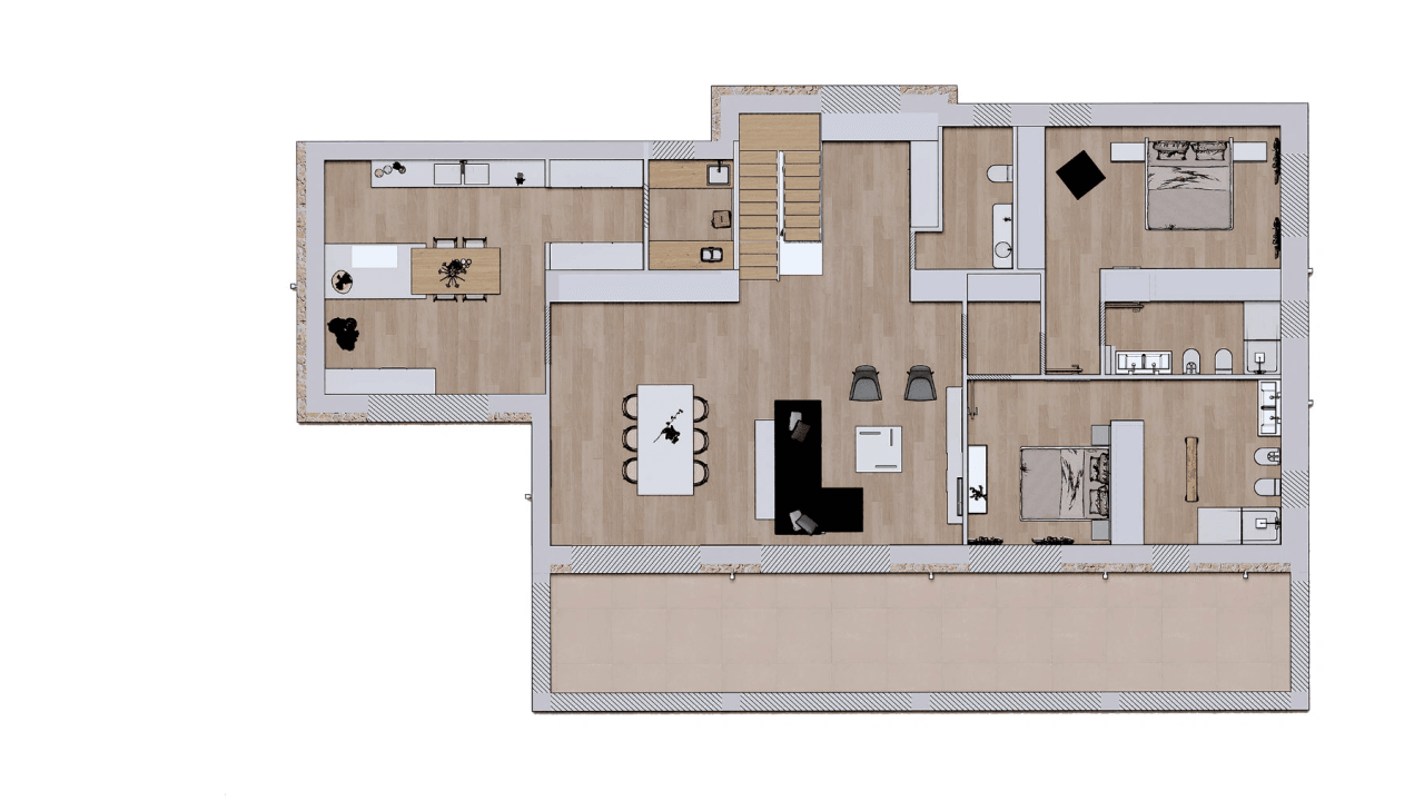 Project: luxe finca te koop in Benissa met bergzicht