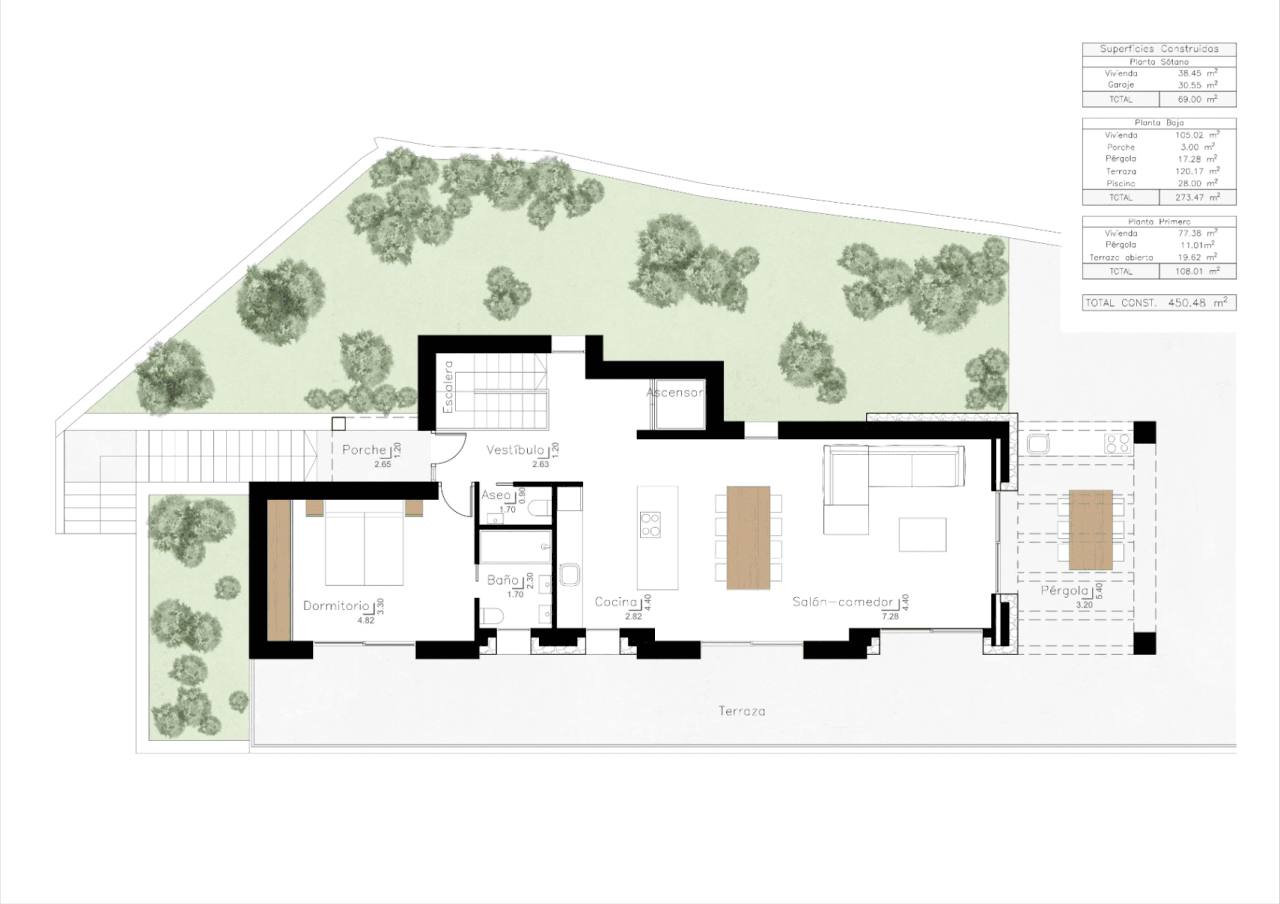 Project: villa met zeezicht te koop in Benissa