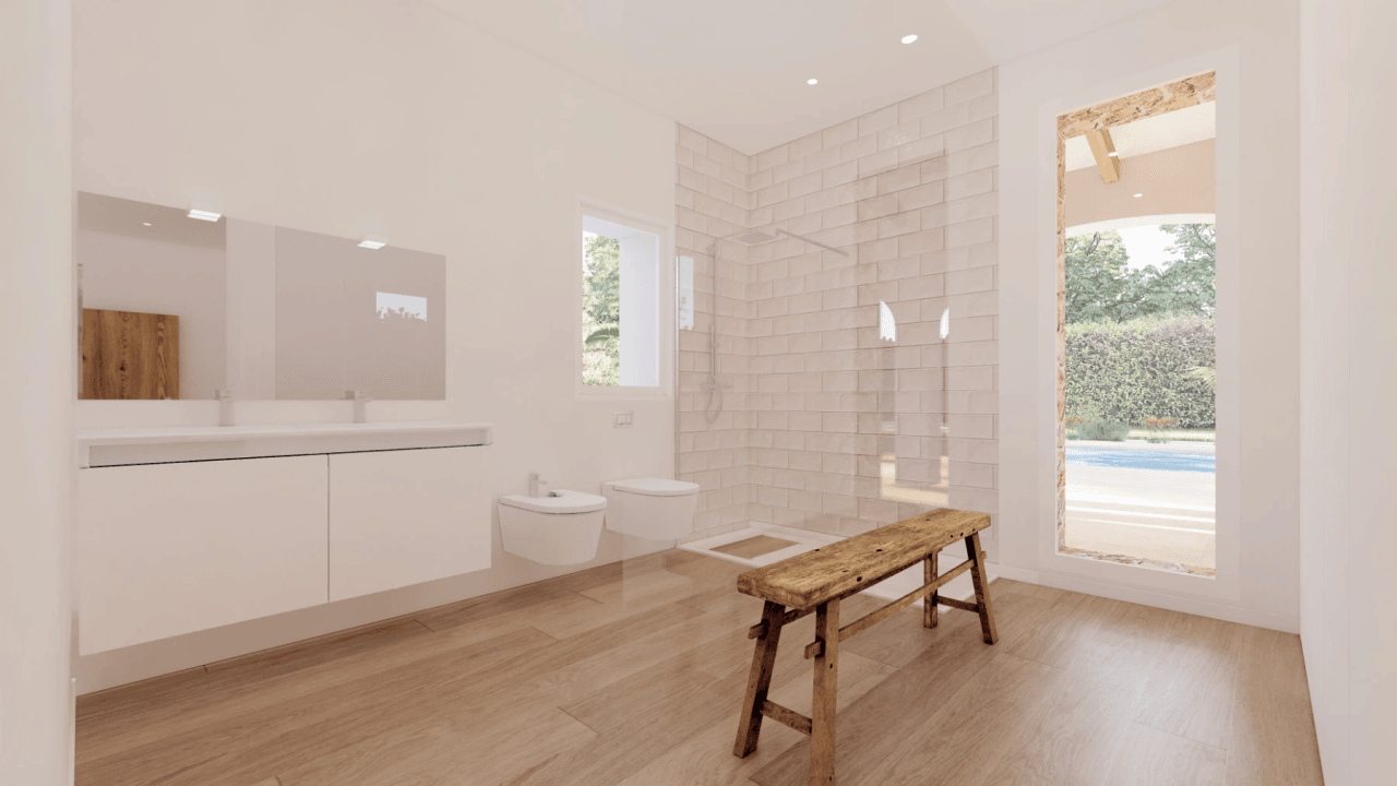 Project: luxe finca te koop in Benissa met bergzicht