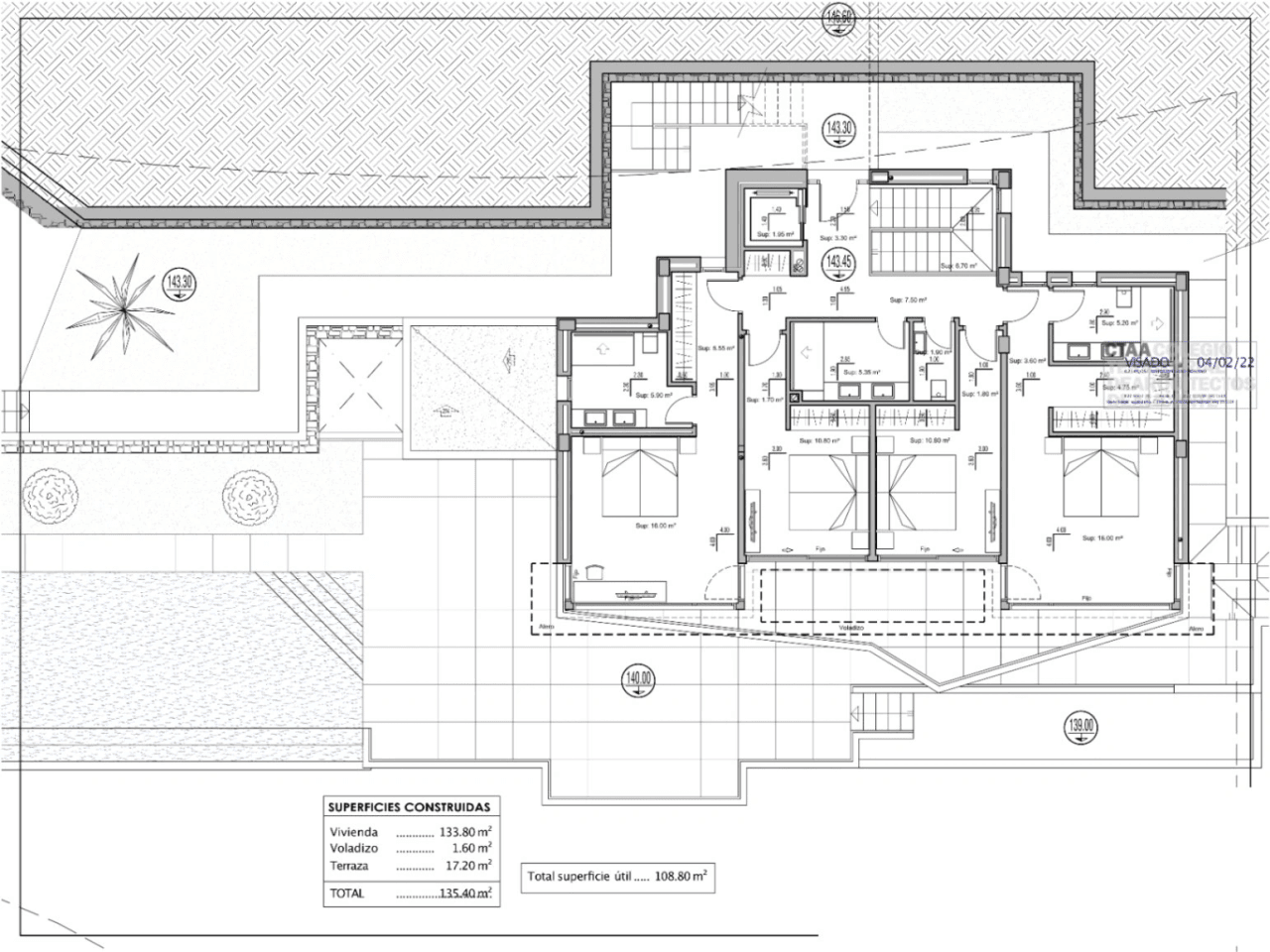 Gelicenseerd project: zeezicht villa te koop in Benissa