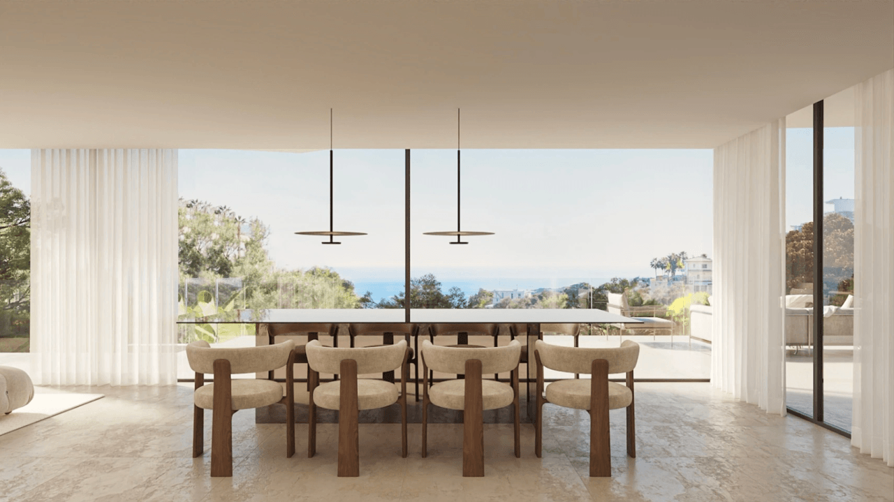 Gelicenseerd project: zeezicht villa te koop in Benissa