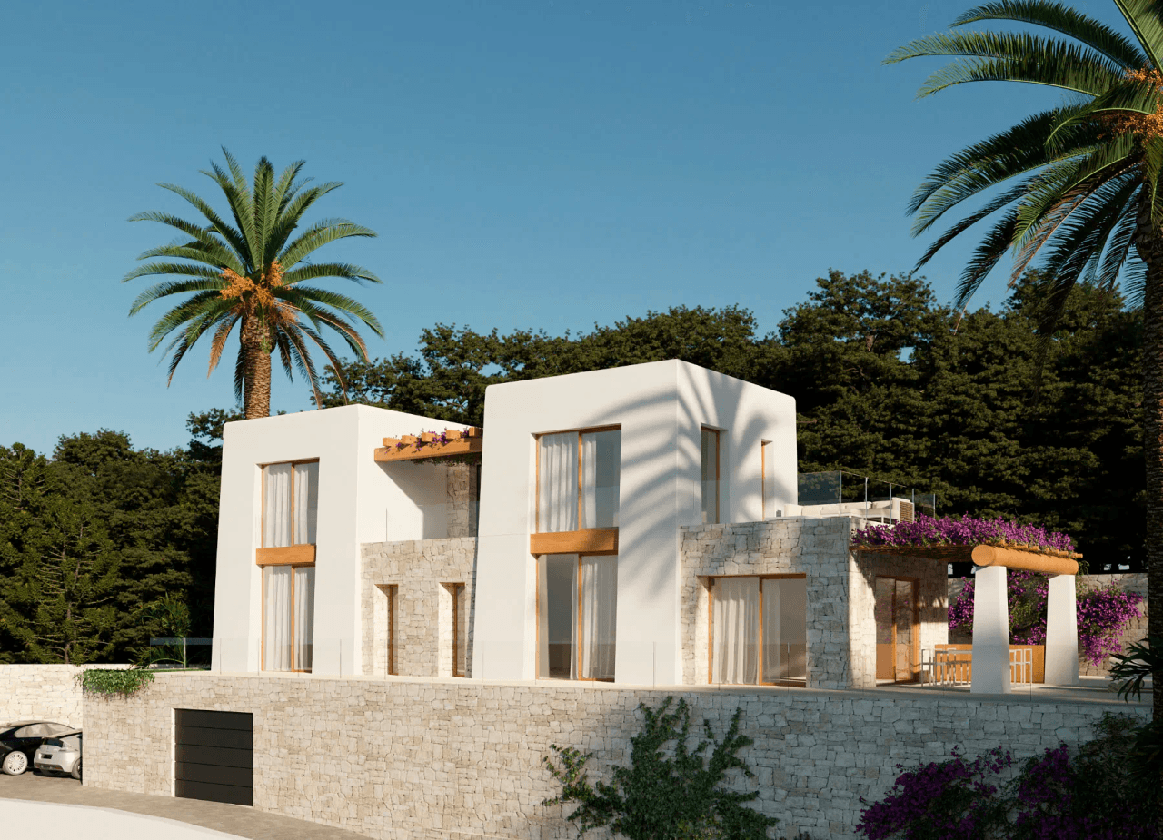 Project: villa met zeezicht te koop in Benissa