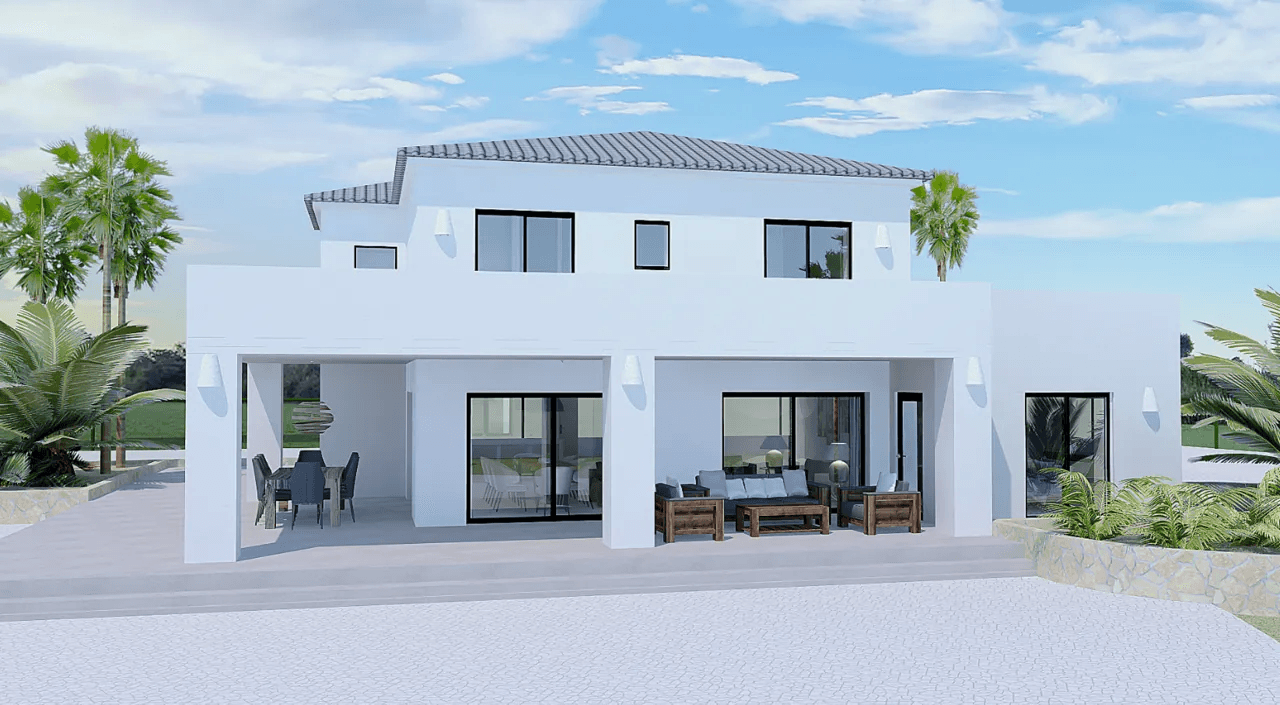Indrukwekkend finca-stijl eigendom dat luxe en comfort biedt in Pedreguer, Costa Blanca