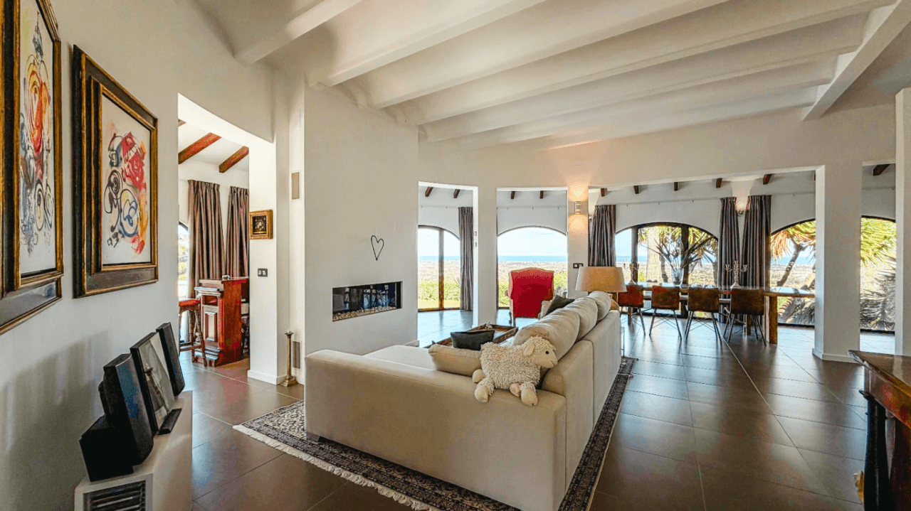 Elegant villa with panoramic sea views for sale in la Sella Golf Resort, Costa Blanca