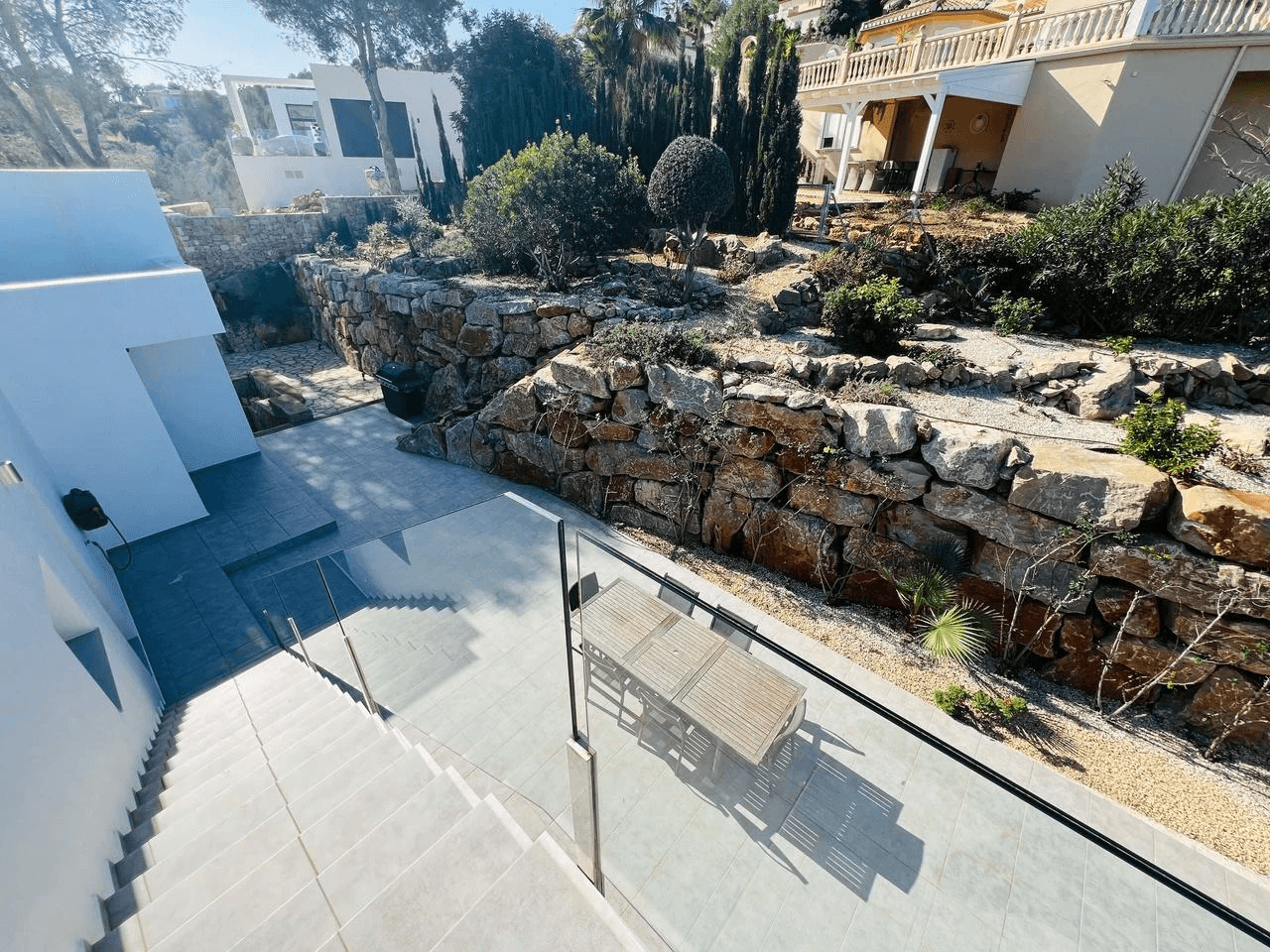Ample contemporary villa with sea and mountain views for salea in La Sella Golf Resort, Pedreguer, Costa Blanca