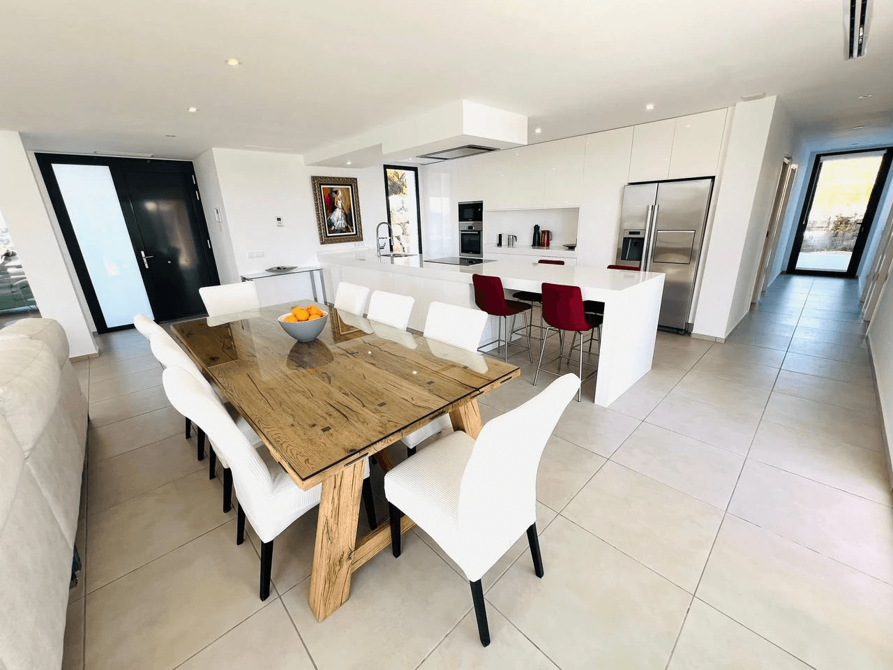 Ample contemporary villa with sea and mountain views for salea in La Sella Golf Resort, Pedreguer, Costa Blanca