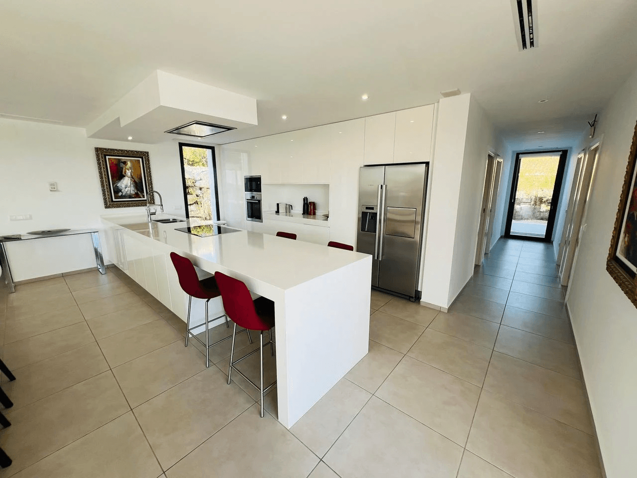 Ample contemporary villa with sea and mountain views for salea in La Sella Golf Resort, Pedreguer, Costa Blanca
