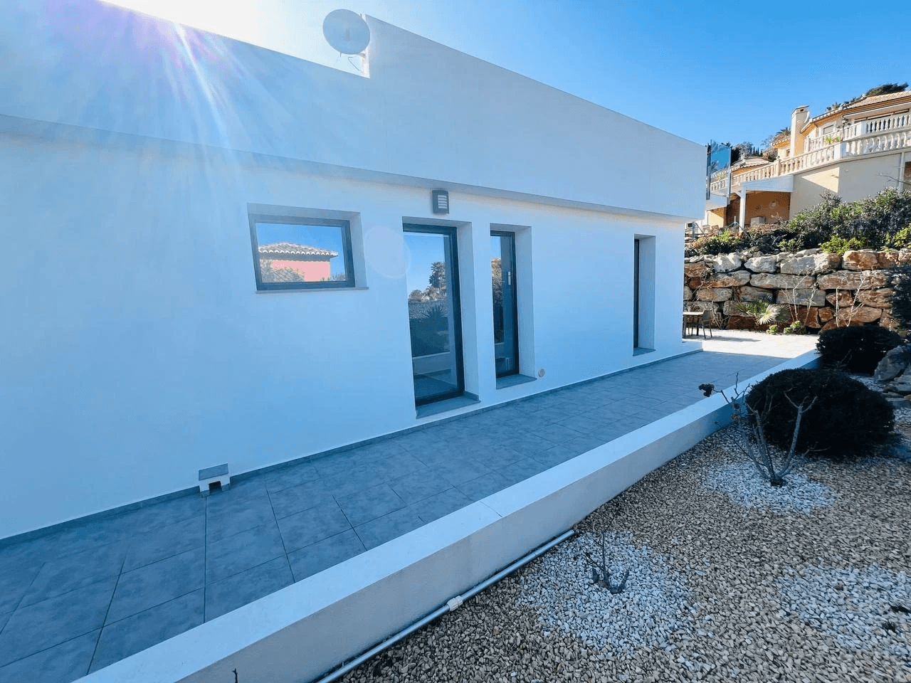 Ample contemporary villa with sea and mountain views for salea in La Sella Golf Resort, Pedreguer, Costa Blanca