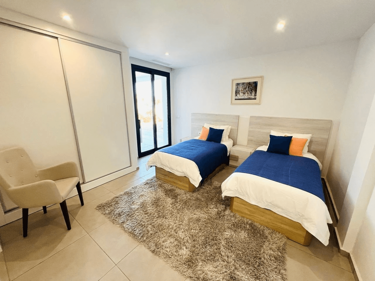 Ample contemporary villa with sea and mountain views for salea in La Sella Golf Resort, Pedreguer, Costa Blanca