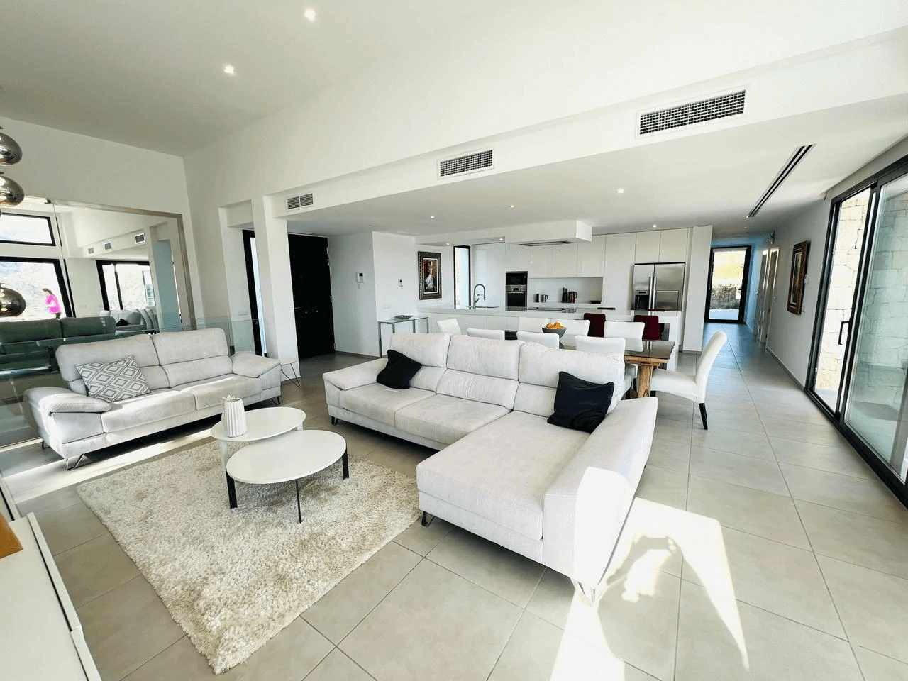 Ample contemporary villa with sea and mountain views for salea in La Sella Golf Resort, Pedreguer, Costa Blanca