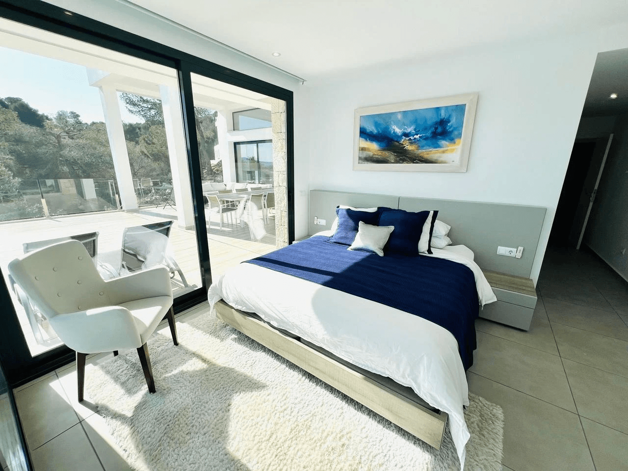 Ample contemporary villa with sea and mountain views for salea in La Sella Golf Resort, Pedreguer, Costa Blanca