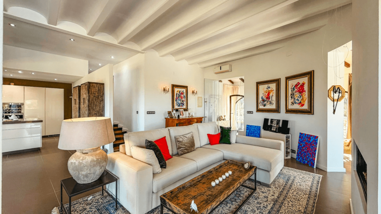 Elegant villa with panoramic sea views for sale in la Sella Golf Resort, Costa Blanca