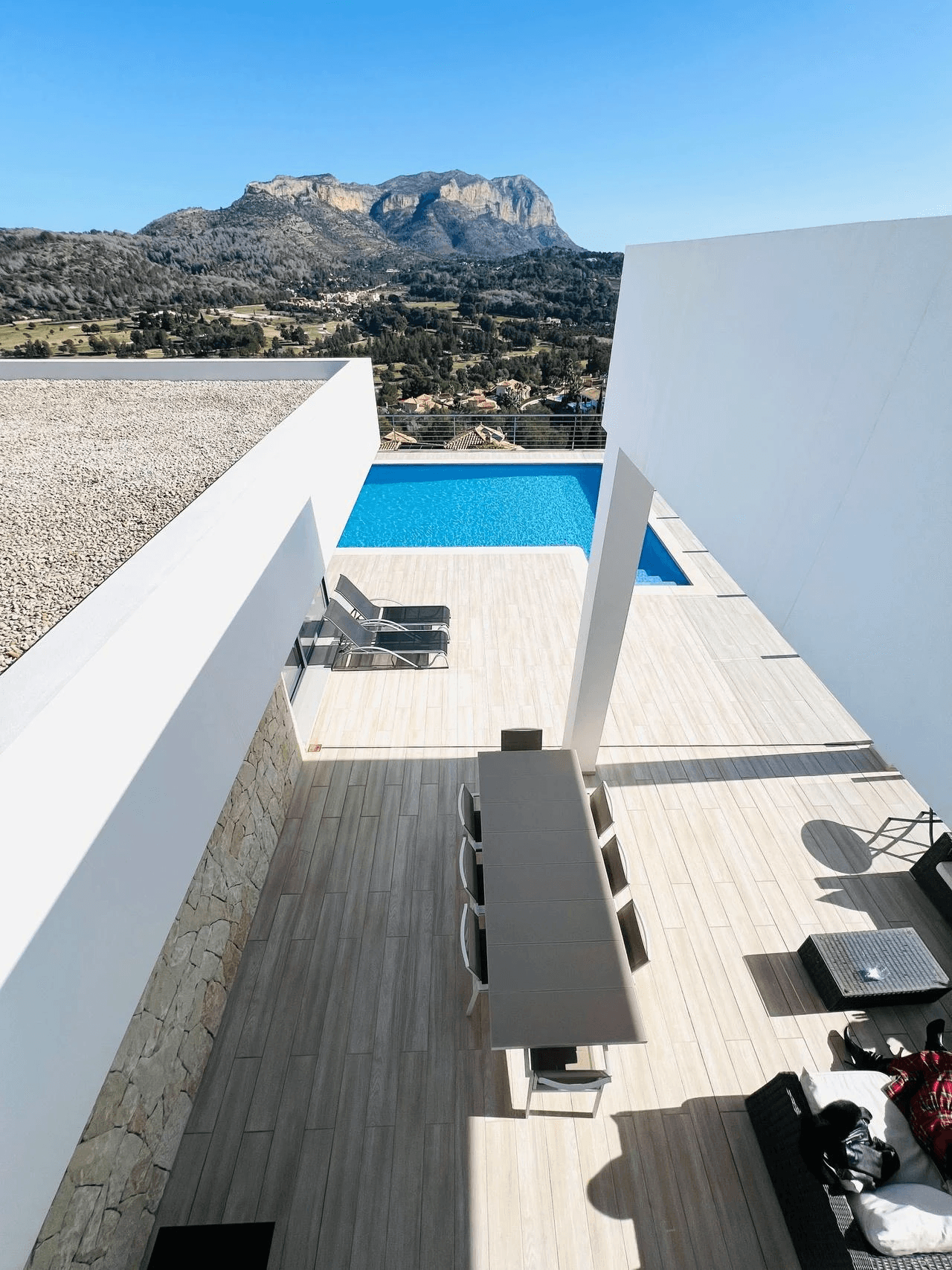 Ample contemporary villa with sea and mountain views for salea in La Sella Golf Resort, Pedreguer, Costa Blanca