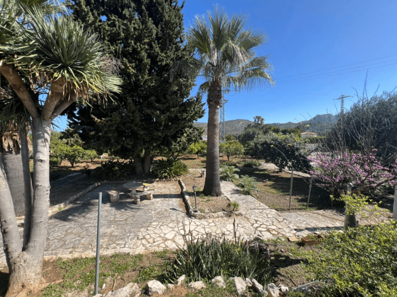 Finca espagnole traditionnelle avec un énorme terrain et un potentiel infini à vendre dans le complexe de golf La Sella, Pedreguer, Costa Blanca.