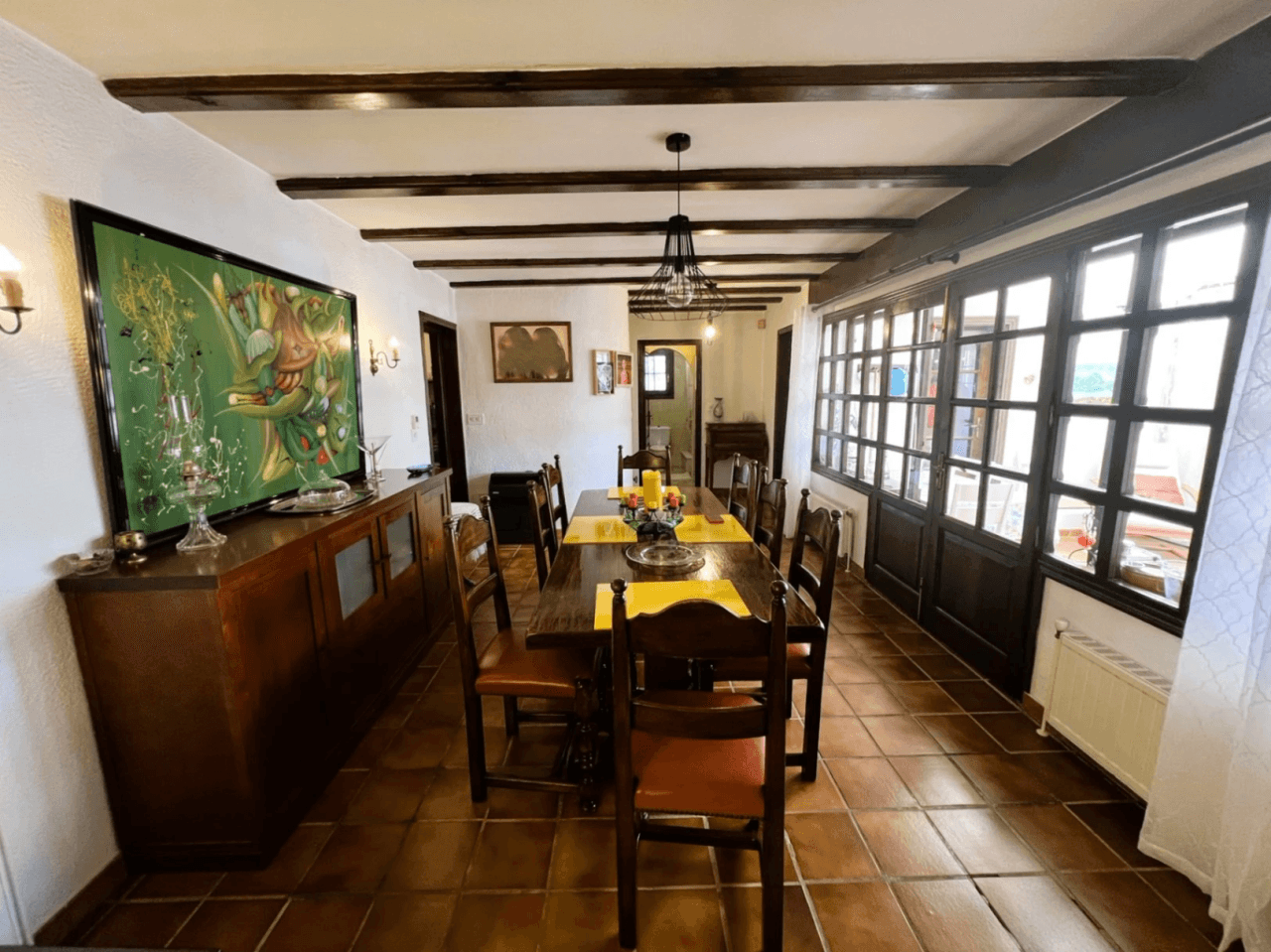 Finca espagnole traditionnelle avec un énorme terrain et un potentiel infini à vendre dans le complexe de golf La Sella, Pedreguer, Costa Blanca.