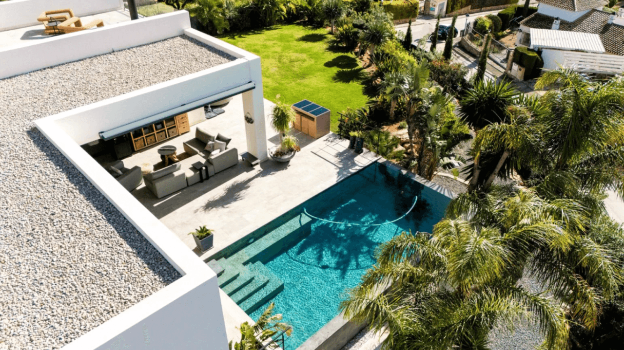Contemporary design villa that offers exclusivity and sustainability for sale in La Sella Golf Resort, Pedreguer, Costa Blanca.