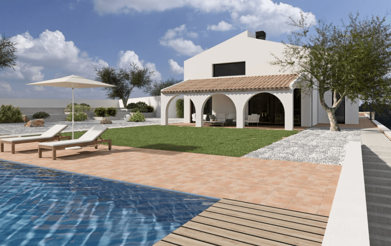 NIEUW TE BOUWEN FINCA OP EEN UNIEKE LOCATIE IN MORAIRA