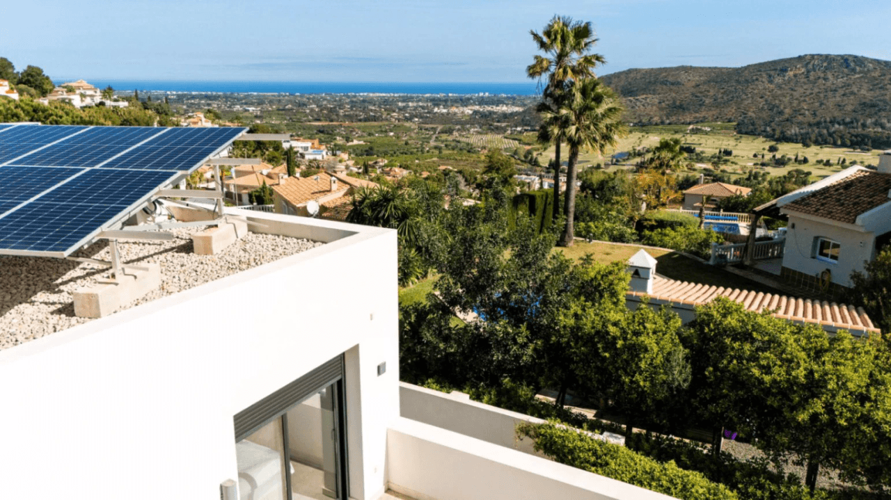 Contemporary design villa that offers exclusivity and sustainability for sale in La Sella Golf Resort, Pedreguer, Costa Blanca.