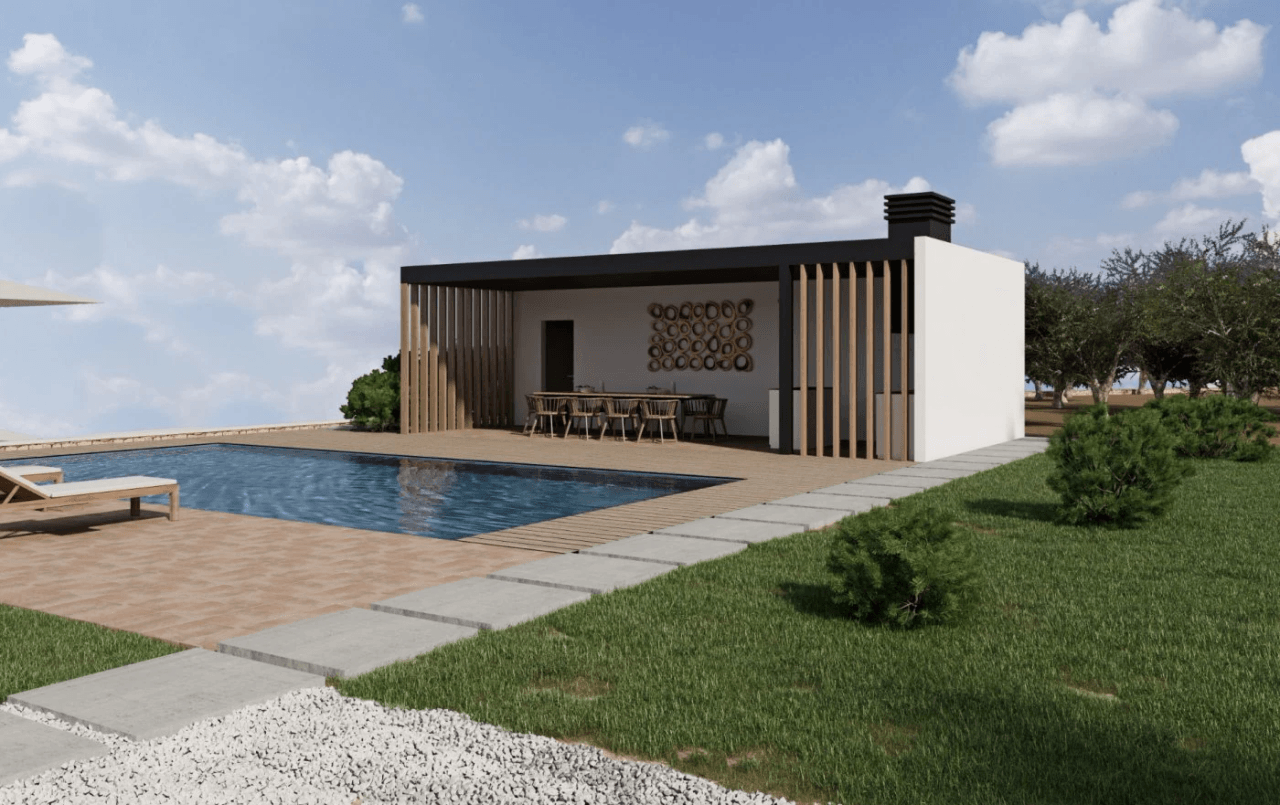 NIEUW TE BOUWEN FINCA OP EEN UNIEKE LOCATIE IN MORAIRA