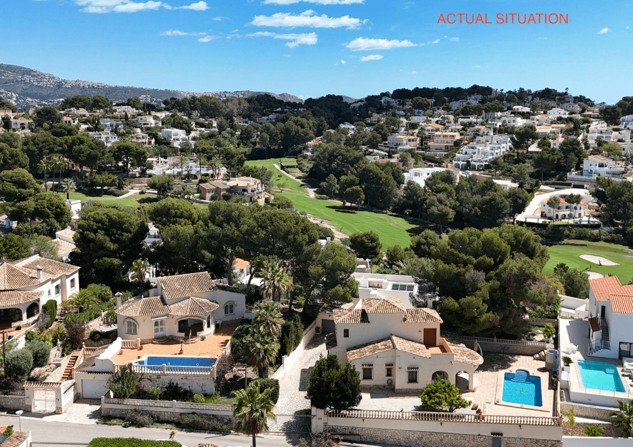 Exclusieve nieuwbouwvilla in Ibiza-stijl naast Ifach Golf Club – Benissa