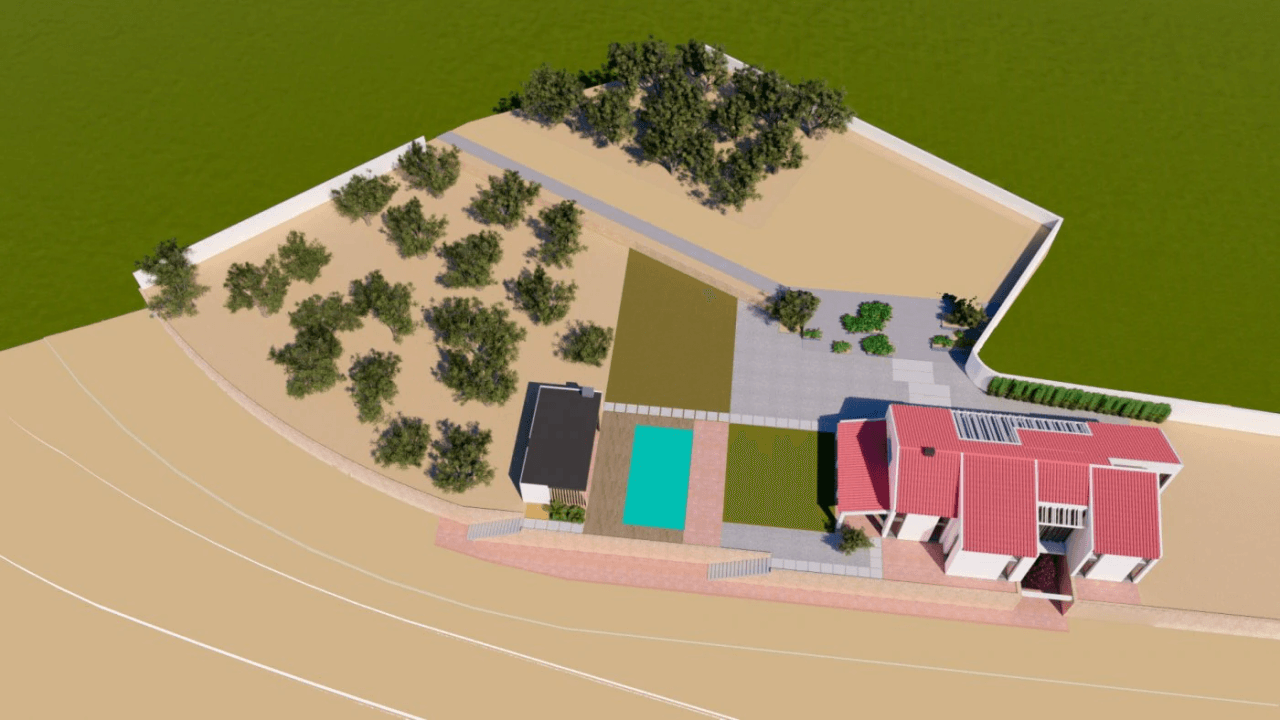 NIEUW TE BOUWEN FINCA OP EEN UNIEKE LOCATIE IN MORAIRA