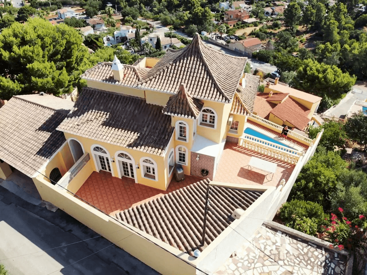 Magnifica villa de estilo mediterránea con vistas panorámicas al mar y poca distancia del centro de Denia, Costa Blanca