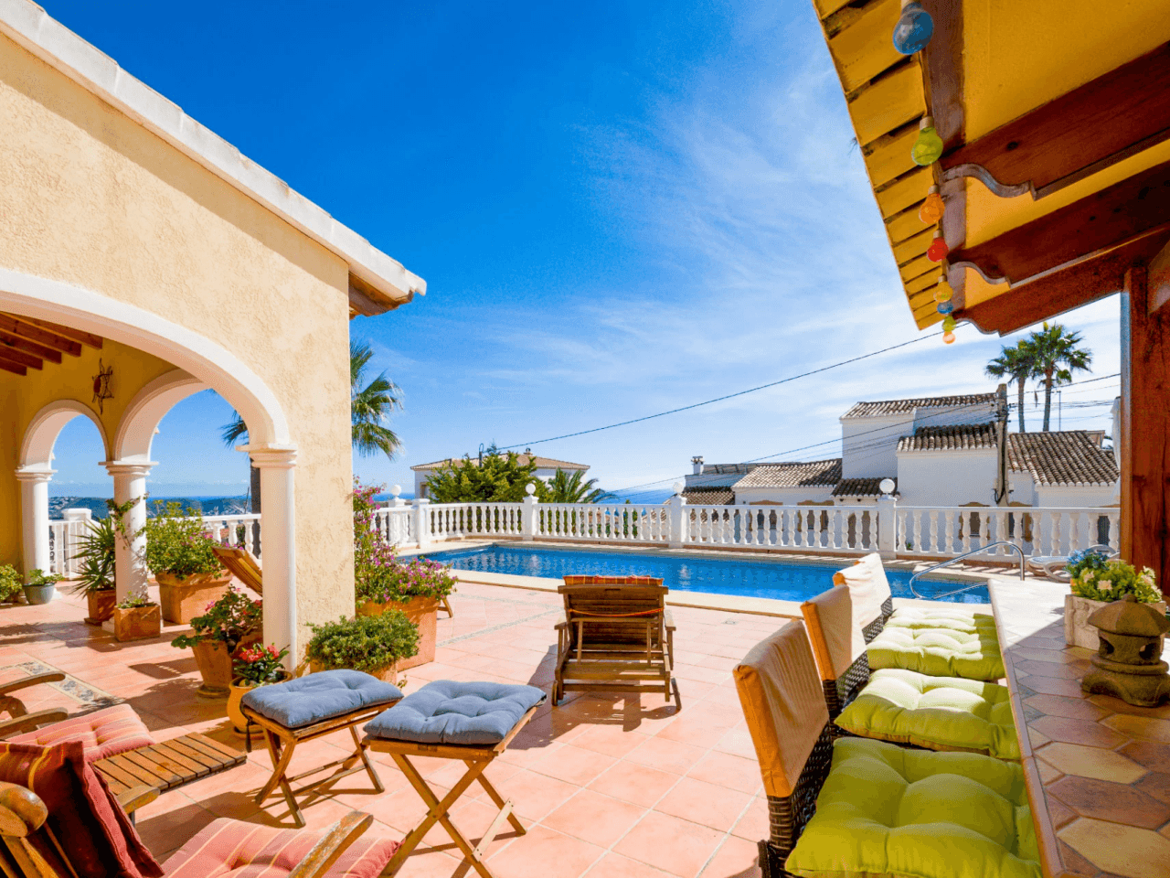 Benissa Villa met Zeezicht en Apart Gastenappartement